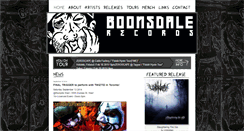 Desktop Screenshot of boonsdalerecords.com